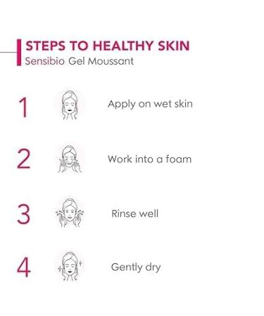 Gentle Soothing Micellar Cleansing Foaming Gel for Sensitive Skin - 500ml | Hydrating & Gentle Cleanser - International Shipping Available - Buy Online on GoSupps.com