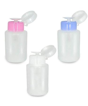 JaTop 150ml Pump Empty Bottle Dispenser for Nail Polish Remover - Clear Liquid Container for Beauty & Personal Care - Buy Online on GoSupps.com