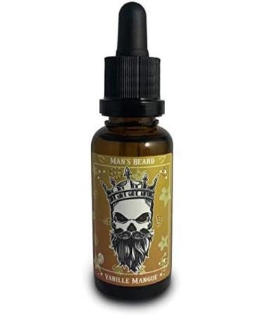 Man's Beard Men's Beard Oil-Mango Vanilla-Beard Care Argan Oil with Softening Effect Ingredients of Natural Origin 100% Made in France - Buy Online on GoSupps.com