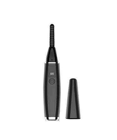 Jeenuuder Electric Eyelash Curler USB Charging LCD Display Heated Eyelash Curler(Black)
