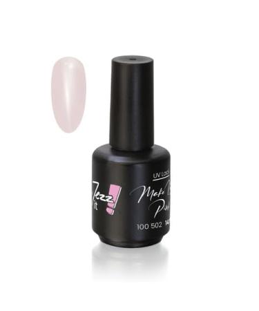 Jezz it!- Premium UV nail polish make -up pink for allergy sufferers - durable gel nail polish base gel included UV & LED compatible - made in DE ...
