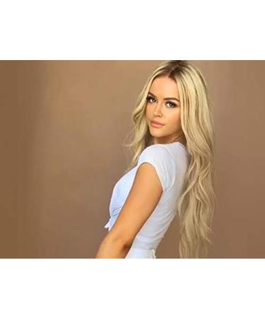 Shop Long Blonde Curly Synthetic Wigs for Women - Heat-Resistant & Perfect for Halloween Festivals & Cosplay - Buy Online on GoSupps.com