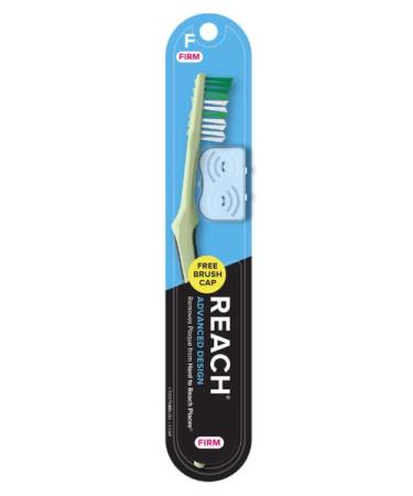 REACH Advanced Design Toothbrush Firm Full Head 1 Each (Pack of 4)