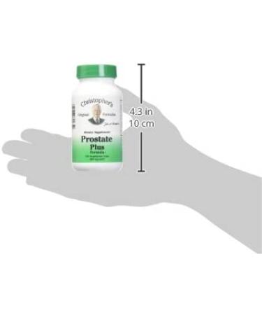 Christopher's Original Formulas Prostate Plus 460 mg - 100 Vegetarian Capsules for Optimal Health - Buy Online on GoSupps.com