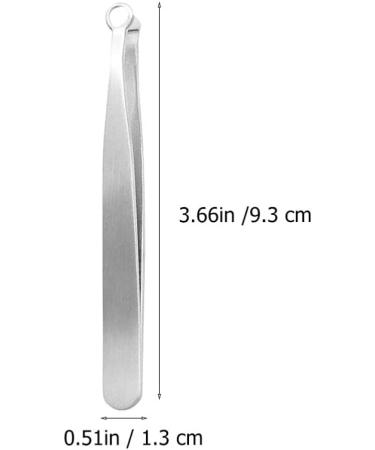 Stainless Steel Tweezers Hair Tweezers Nasal Clippers for Men Hair Clops Hair Clamp Eyebrow Clippers Nose Hair Trimmer for Men Nasal Hair Facial Tools Nose Hair Clip Face Remover - Buy Online on GoSupps.com