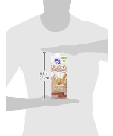 RICE&RICE Hazelnut Rice Drink - Dairy-Free 1L - Delicious & Nutritious - Buy Online on GoSupps.com