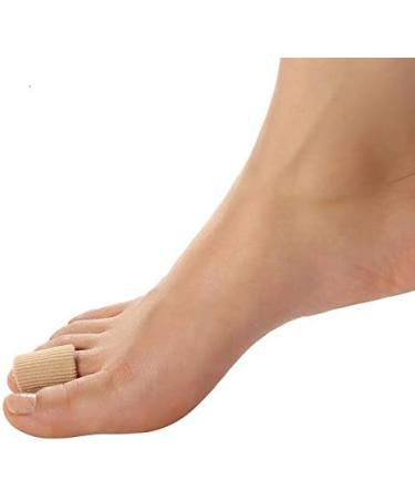 MQUPIN Gel Toe Caps - Large (Pack of 4) | Toe Tube Cuttable Finger Cap Covers for Corns, Blisters, Calluses | Soft Gel Corn Pad Protectors - Buy Online on GoSupps.com