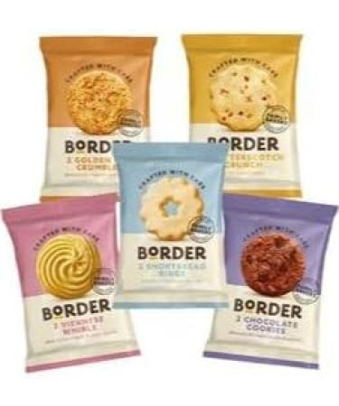 Borders Mini Pack Assorted Biscuits (5 Variety) 100 x 2 Bisc (1 Box) - Buy Online on GoSupps.com
