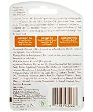  Palmer's Palmer's Coconut Oil Lip Balm - Coconut Oil Formula - 4g - Pack of 3 - Buy Online on GoSupps.com