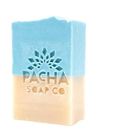 Pacha Bar Soap - Sand and Sea - Natural - Exfoliating - 4 Ounce