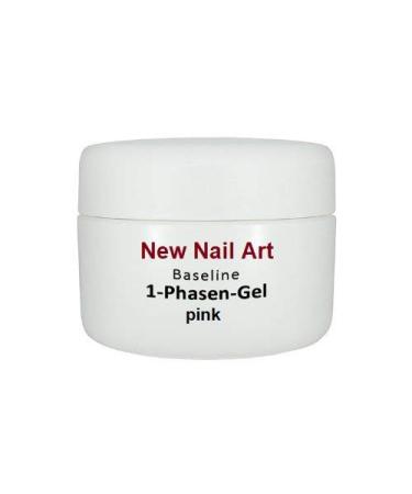 New Nail Art 5ml Baseline 1-Phase Gel pink/rose Builder Gel Standard All in One