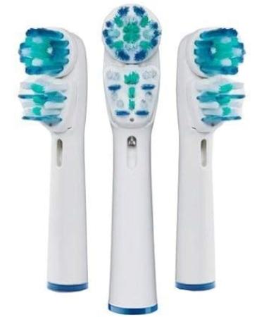 Braun Oral-B Compatible Double Clean Brush Heads - Pack of 16 - Buy Online on GoSupps.com
