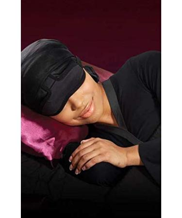 Pink pHusion Luxury Satin Hair Scarf - Black MC | Shop Now - Buy Online on GoSupps.com