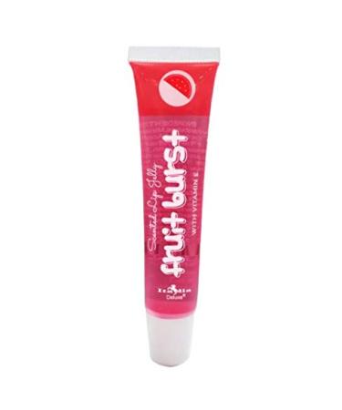 Italia Deluxe Fruit Bursts Lip Jelly Lip Gloss Set (6 Pcs) with Vitamin E + FREE Lip Scrub - Buy Online on GoSupps.com