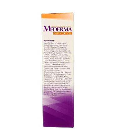Mederma Quick Dry Oil 3.4 oz ( Pack of 2) - Buy Online on GoSupps.com