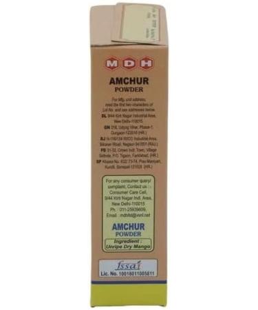 MDH Amchoor Powder 100g - Authentic Indian Aamchur Masala for Sour Taste - Pack of 1 - Buy Online on GoSupps.com