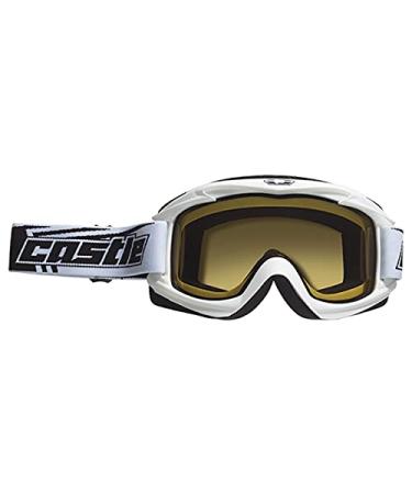 Castle X Launch Snow Goggle (White)