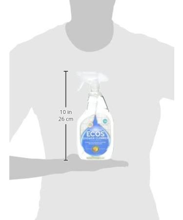 ECOS Shower Cleaner with Tea Tree Oil 44 Fl Oz (Pack of 2) - Earth Friendly Cleaning Solution - Buy Online on GoSupps.com