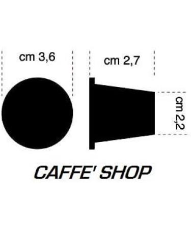 Caff Shop Compatible with Capsules Nespresso M lange "Ginseng Amer" Line Espresso (20 Capsules) - Buy Online on GoSupps.com