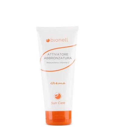 Bionell Bionell Tan Activating Body Cream 200ml with Shea Butter and Aloe tanning and sun protection