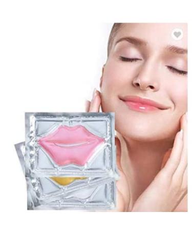 ORGANIC & VEGAN Lip Hydration Masks with Collagen  Hyaluronic Acid & Aloe Vera - Allergen Friendly  Gluten  Sulfate & Paraben Free - Plumps the Lips - Prevents & Reduces Fine Lines and Wrinkles (5pcs)