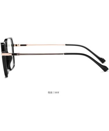 Metal Temples TR90 Blue Light Blocking Glasses - UV Protection for Men & Women - Stylish Computer & Reading Frames (52mm - Buy Online on GoSupps.com