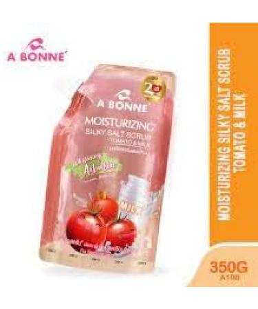  G n rique A Bonne' Exfoliating Scrub with Tomato and Milk Salt Moisturizing and Brightening Body Treatment 350g - Buy Online on GoSupps.com