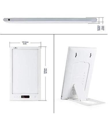 ONOTEC Light Therapy Lamp Natural Sun Lamp UV-Free 12000 Lux LED Bright Therapy Light Touch Control Timer Function with 4 Adjustable Brightness Level & Standing Bracket for Home - Buy Online on GoSupps.com