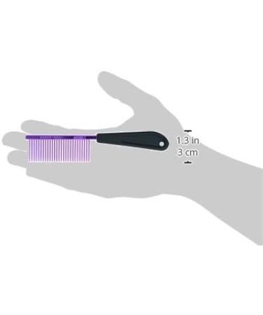 Resco Professional Antistatic Comb for Dogs & Cats | Fur Care with Medium Tooth Spacing - Candy Purple - Buy Online on GoSupps.com