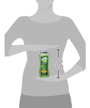 Irish Spring Gear Hydrating Body Wash - 18 fl oz - Buy Online on GoSupps.com