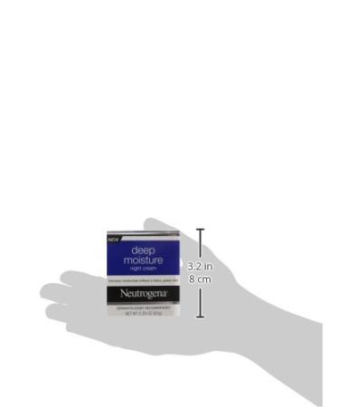Neutrogena Deep Moisture Night Cream with Glycerin & Vitamin D3 - 2.25 oz - Buy Online on GoSupps.com