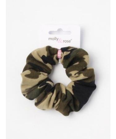 Buy Arranview Jewellery Medium Camouflage Print Fabric Scrunchie - Stylish & Unique Hair Accessory for All Hair Types - International Shipping Available - Buy Online on GoSupps.com