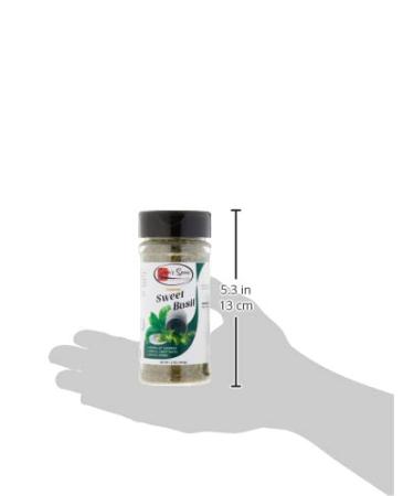 Premium Spanish Sweet Whole Basil: Gourmet Spice (1.2 oz) - Buy Online on GoSupps.com