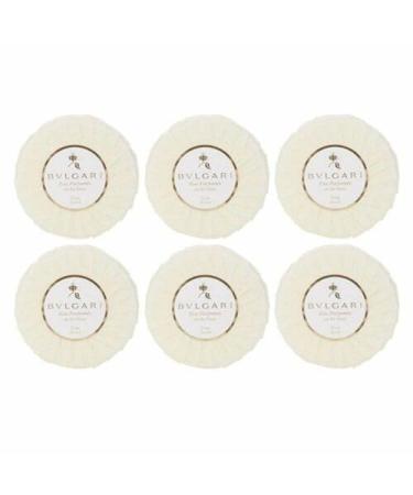 BVLGARI Au the Blanc White Tea - 1.76 Ounce (Pack of 6) White Tea 0.29 Ounce (Pack of 6)