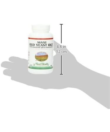 Maxi Health Kosher Maxi Red Yeast Rice with Coenzyme Q10 & Policosanol (Unflavored 120 Count (Pack of 1)) - Buy Online on GoSupps.com