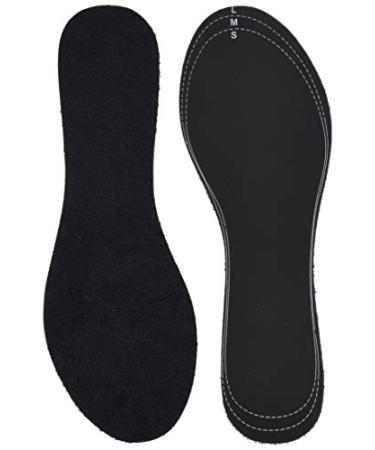 Foot Petals womens Terry Insole  Black  No Size M US