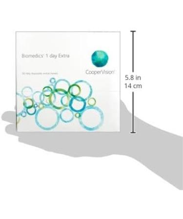 Buy Biomedics 1 Day Extra Spherical Daily Contact Lenses - 90 Pack BC 8.80mm DIA 14.20mm 3.75 Diopters | International Shipping Available - Buy Online on GoSupps.com