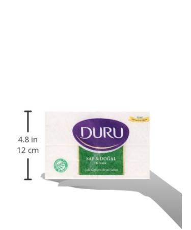 Duru Pure & Natural Classic Bar Soap - 24.69 oz | Gentle Cleansing & Moisturizing - Buy Online on GoSupps.com