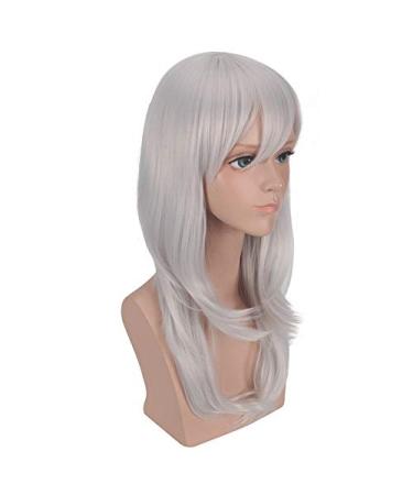 Shop Silver White Micro-Curly Wig for Volume - Ideal for Chemotherapy | Li Baifeng Phoenix Wig - Buy Online on GoSupps.com