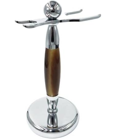 Shop Lefeda Simply Men's Stainless Steel Razor Brushes | Luxurious Wet Shaving Tool & Travel Kit | Perfect Gift for Adults 7.2x16cm Silver - Buy Online on GoSupps.com