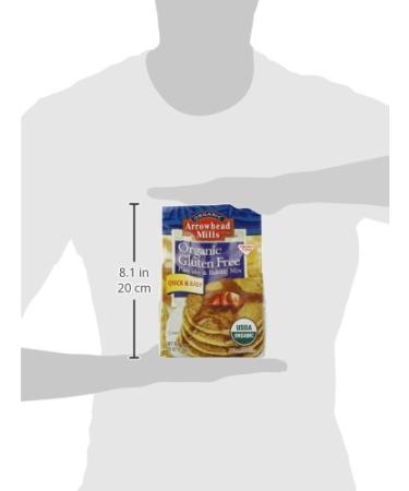 Arrowhead Mills Organic Gluten Free Pancake & Waffle Mix - 1.6 lbs (737g) - Buy Online on GoSupps.com