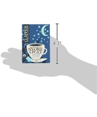 Clipper Fair Trade Organic Tea Snore and Peace 20 Count (Pack of 6) - Buy Online on GoSupps.com