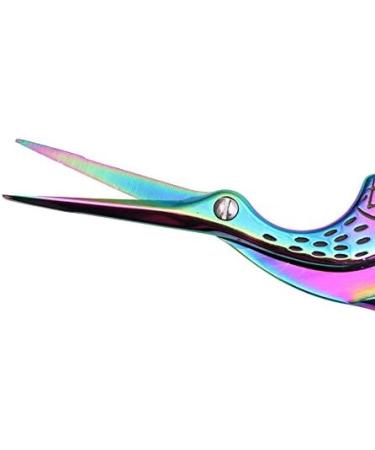 Chameleon Crane Stainless Steel Nail Scissors & Cuticle Clippers - Premium Manicure Tool for Nail Art & Makeup Remover - Buy Online on GoSupps.com