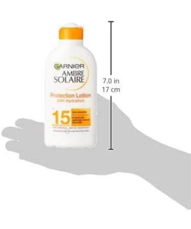 Garnier Ambre Solaire Ultra-Hydrating Shea Butter Sun Protection Cream SPF15 200 ml - Pack of 1 - Buy Online on GoSupps.com