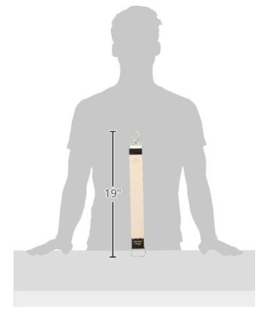 DOVO Hanging Razor Strop - Cowhide Leather Sharpening Strip with Finger Loop - Buy Online on GoSupps.com