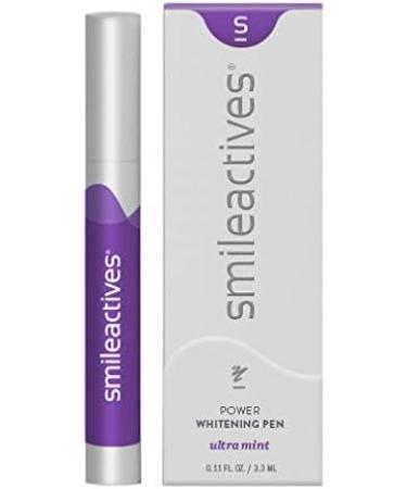 Smileactives Ultramint Teeth Whitening Pen - 0.11oz Gel for White Teeth - Buy Online on GoSupps.com