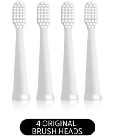 Buy Adult Black & White Classic Acoustic Electric Toothbrush - 5-Gear Mode USB Charging & IPX7 Waterproof | Global Shipping Available - Buy Online on GoSupps.com