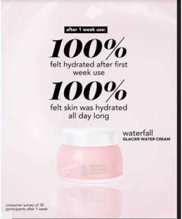 Saturday Skin Waterfall Glacier Water Cream 1.69 fl oz - Hydrating Moisturizer for Glowing Skin - Buy Online on GoSupps.com