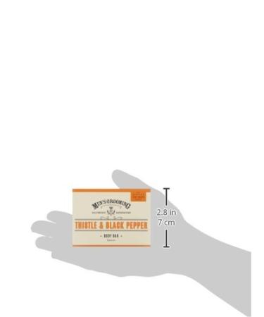 Buy Scottish Fine Soaps Thistle & Black Pepper Body Bar 200g - Luxurious Natural Skincare for International Shipping - Buy Online on GoSupps.com