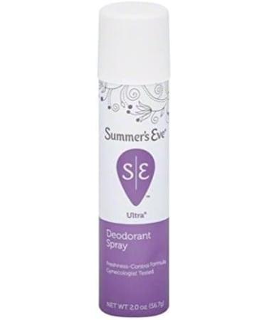 Summer's Eve Ultra Feminine Deodorant Spray - 2 oz | Long-Lasting Freshness for Women | International Shipping Available - Buy Online on GoSupps.com